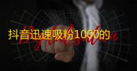 抖音迅速吸粉1000的图文,ks24小时自助服务平台 - 全网稳定低价24小时下单平台 - 云商城-在线下单